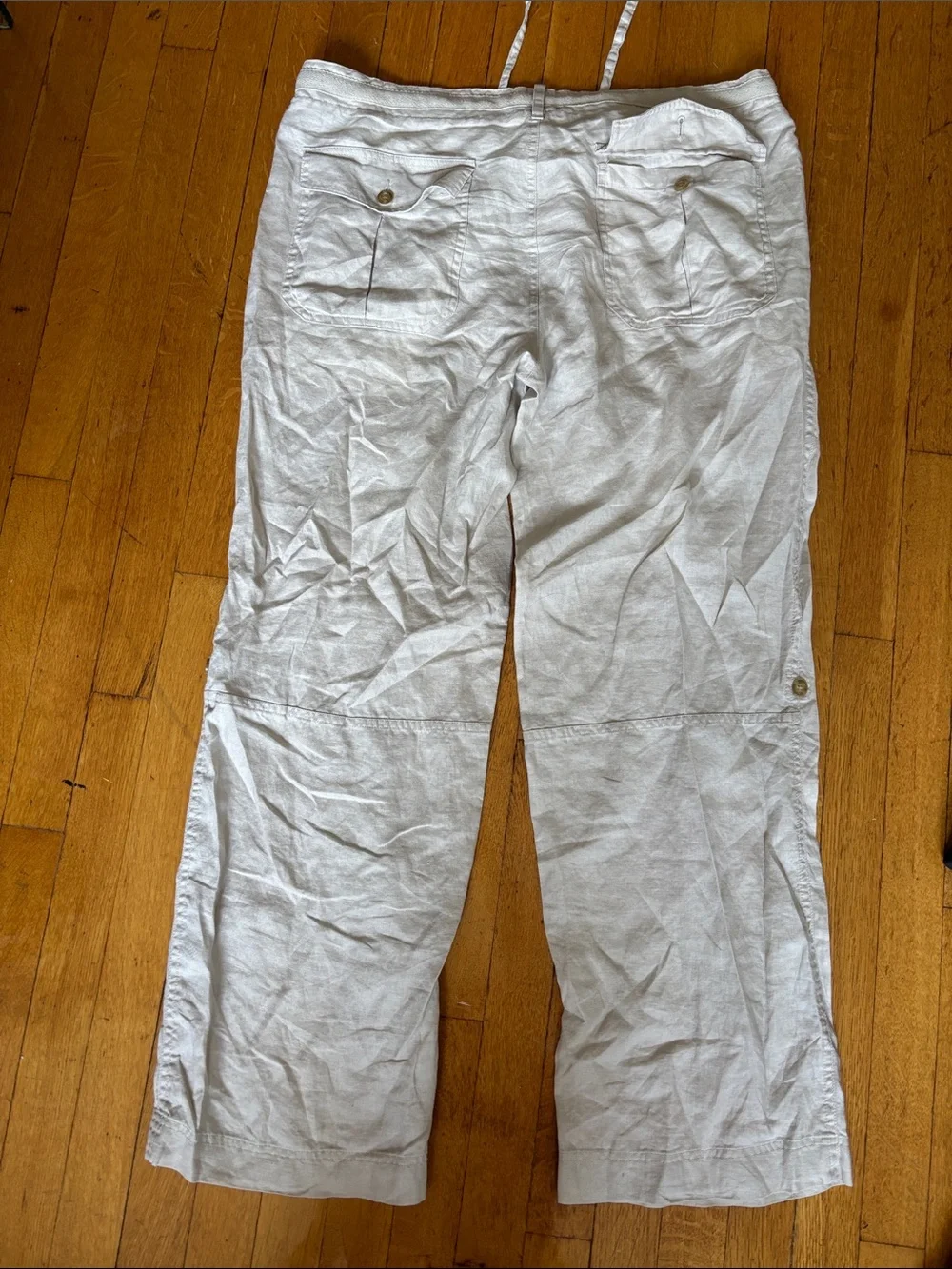 Perry Ellis Men's White Lightweight Chinos